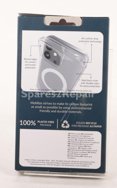 Mobilize Leather Bag Gsm - 27682 Mobilize Magsafe Compatible Naked Protection Case For Apple Iphone 12-12 Pro Clear