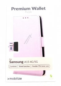 Mobilize Leather Bag Gsm - 29232 Mobilize Premium Gelly Wallet Book Case Samsung Galaxy A15 4g-5g Purple