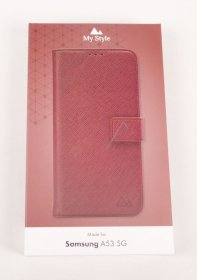 Mystyle Leather Bag Gsm - 27645 My Style Flex Wallet For Samsung Galaxy A53 5g Bordeaux