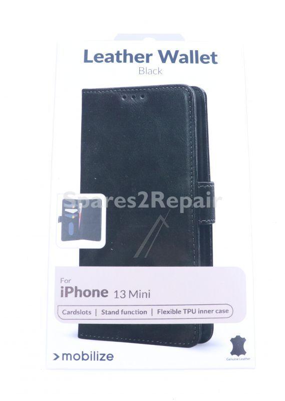 Mobilize Leather Bag Gsm - 28700 Mobilize Leather Case Apple Iphone 13 Mini Black