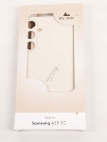 Mystyle Leather Bag Gsm - 80544 My Style Protective Flex Magsafe Compatible Case For Samsung Galaxy A55 5g Antique White