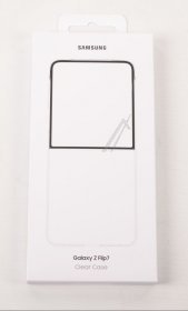 Samsung Leather Bag Gsm - Ef-af766ctegww Samsung Clear Case For Galaxy Flip7