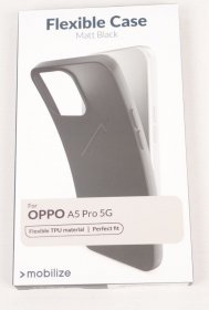 Mobilize Leather Bag Gsm - 80954 Mobilize Rubber Gelly Case Oppo A5 Pro 5g Matte Black