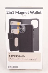 Mobilize Leather Bag Gsm - 29406 Mobilize 2in1 Magnet Gelly Wallet Case Samsung Galaxy A05s Black