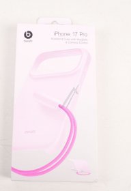 Apple Leather Bag Gsm - Mgy84ll-a Beats Iphone 17 Pro Kickstand Case With Magsafe And Camera Control - Pebble Pink