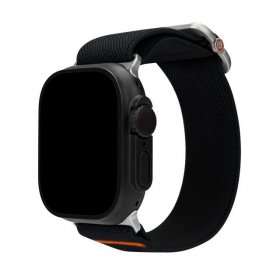 Mobilize Wristbands For Smartwatch - 81684 Trail Loop Strap Made Of - Elastic - For Apple Watch 42-44-45-49mm - Black