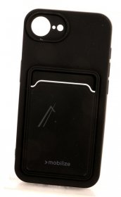 Mobilize Leather Bag Gsm - 80713 Mobilize Rubber Gelly Card Case Apple Iphone 16e Matte Black