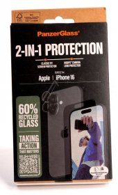Panzerglass Display Protective Film - B2873+1285 Panzerglass 2-in-1 Bundle Iphone 24