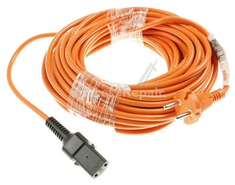 Sqoon Mains Power Lead - S0463 Detachable Cable 15m Alternative For Nilfisk