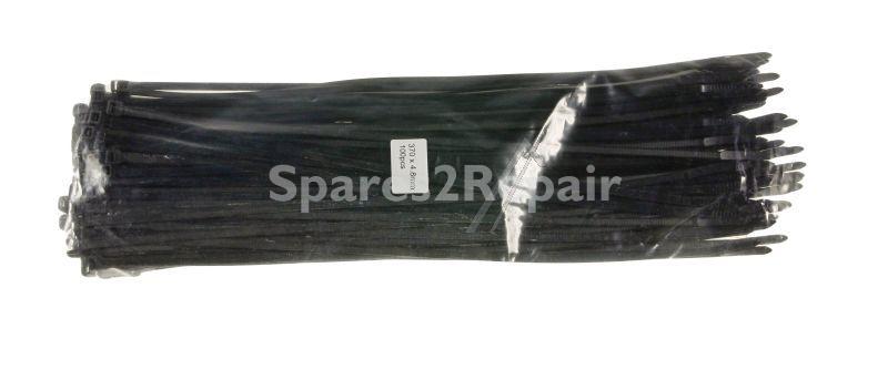 360mm Cable Connector - Cable Binders (zip Ties), Black, 360 X 4,8 Mm 100 Pcs