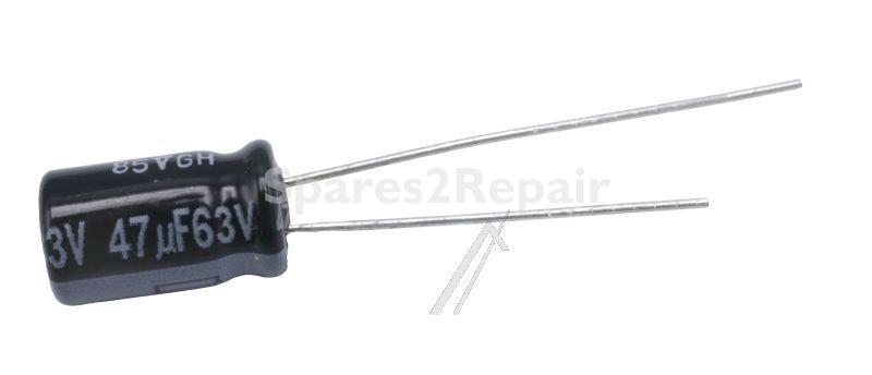 Panasonic 63v Radial Electrolytic 105 De - 47uf-63v Eeufr1j470 Elco Radial Pan 105° 6 3x11 2mm