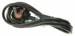 Acer Mains Power Lead - 27 e0hd3 002 Power Cable 10a 250v Uk Bk 1 8m