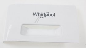 Detergent Dispenser Cover - C00508690 481010916823 Handle Drawer Wh Printed [Whirlpool Indesit]