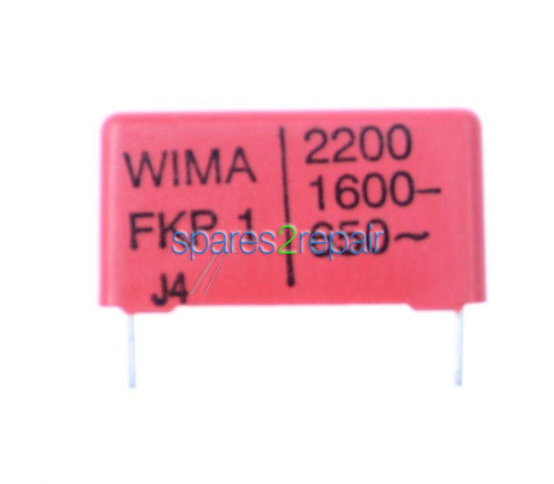 Wima Fkp1 Pulse Capacitor - 2200pf-1600v Fkp1t012205a00kssd Fkp1 Pulse Capacitor Rm=22 5 -rohs-compliant-