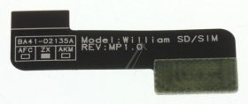 Samsung Flexi print Connector - Ba41-02135a Flat Cable-fpc william_sd-sim - fccl - t0 1 l27 4*w