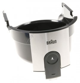 Container - Br81345932 Juice Collector Complete Black-metal [Delonghi]