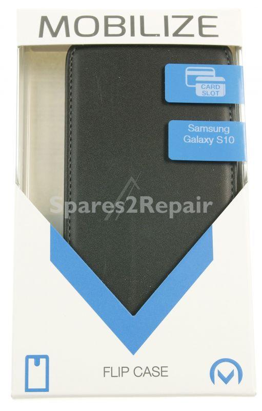 Mobilize Leather Bag Gsm - 24835 Mobilize Classic Gelly Flip Case Samsung Galaxy S10 Black