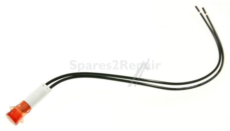 Climadiff Temperature Display - 1 01 0023 06 Light Red (hot)