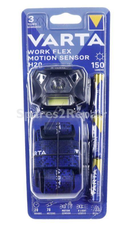 Varta Head Light - H20 Work Flex Motion Sensor Mit Batterie