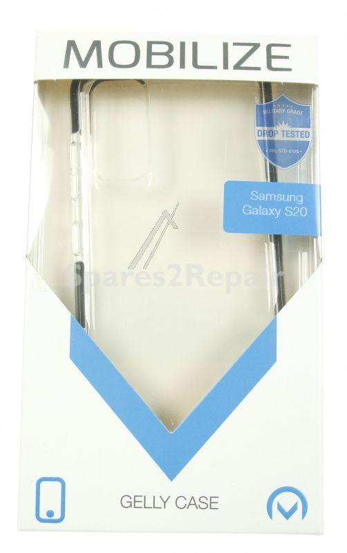 Mobilize Leather Bag Gsm - 25888 Mobilize Shatterproof Case Samsung Galaxy S20 Black