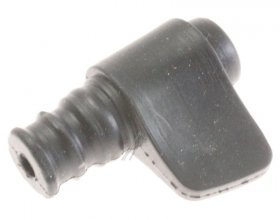 Saeco Hose Coupling - 421941300681 Black Silicone Steam Hose Handle