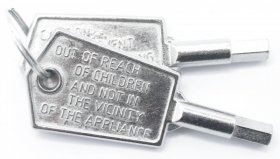 Haier Key For Freezer - 0070106803 49053770 Key