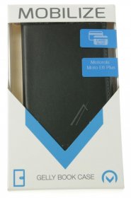 Mobilize Leather Bag Gsm - 26928 Mobilize Classic Gelly Wallet Book Case Motorola Moto E6 Plus Black
