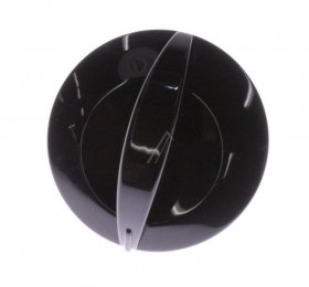 Control Knobs - C00077074 482000027407 Timer Knob Black [Whirlpool Indesit]