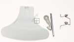 Washing Machine And Tumble Dryer Door Handles - C00096865 482000028169 Door Handle Kit [Whirlpool Indesit]