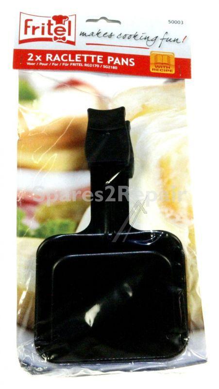Fritel Raclette Pan - 150003 Fritel Raclette Pans 2 Pcs For Rg2170-sg2180