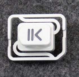 Button - C00507979 488000507979 Pushbutton Gw Start-pause Futura [Whirlpool Indesit]