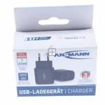 Ansmann Charger For Mobile Phone - Hc218pd 1001-0109 Usb Charger- Power Supply Incl Usb C 3a