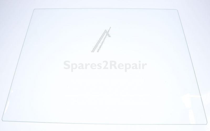 Vegetable Drawer Cover - 47019641 Crisper Glass Shelf 373 New Reg [Vestel]