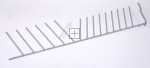 Accessories Basket - 1742820200 C00915818 Plate Holder Left [Arcelik]