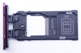 Sony Sim card Holder - 1319-9444 U50065961 Cap Compartment Assembly Ds Red