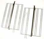 Telescopic Slideout Oven Grills - 210444748 C00899673 Wire Shelf Runners [Arcelik]