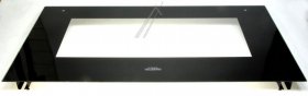 Oven outer Door - 20827854 Outer Glass Assemb(96flat blk u Add-on [Vestel]