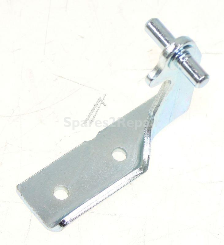Door Hinges - C00731595 488000731595 Central Hinge Zinc Round Holes [Whirlpool Indesit]