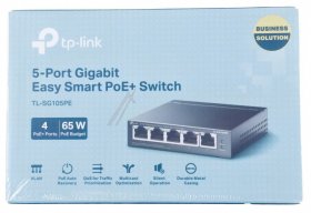 Tp Link Network Switches Till 8 Ports - Gigabit Ethernet Easy Suitable For Smart Switch, 5 Port (4x Poe+), Desktop