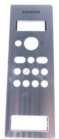 Operating Unit Screen - 00672601 Panel-facia [Bosch Siemens]