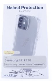Mobilize Leather Bag Gsm - 27576 Mobilize Naked Protection Case Samsung Galaxy S21 Fe 5g Clear