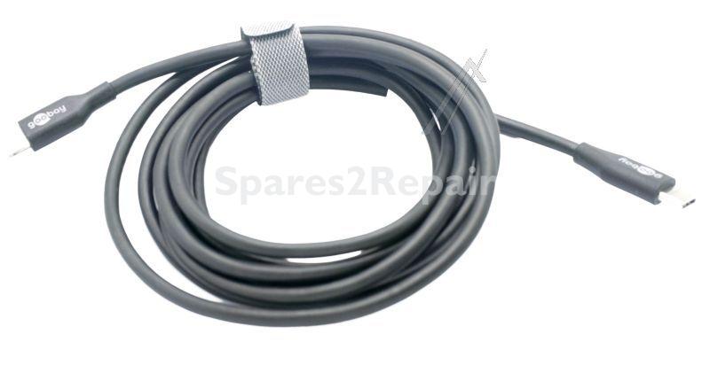 Data Cable Gsm - Lightning 39447 Usb-c Charge And Sync Lead 2m Black