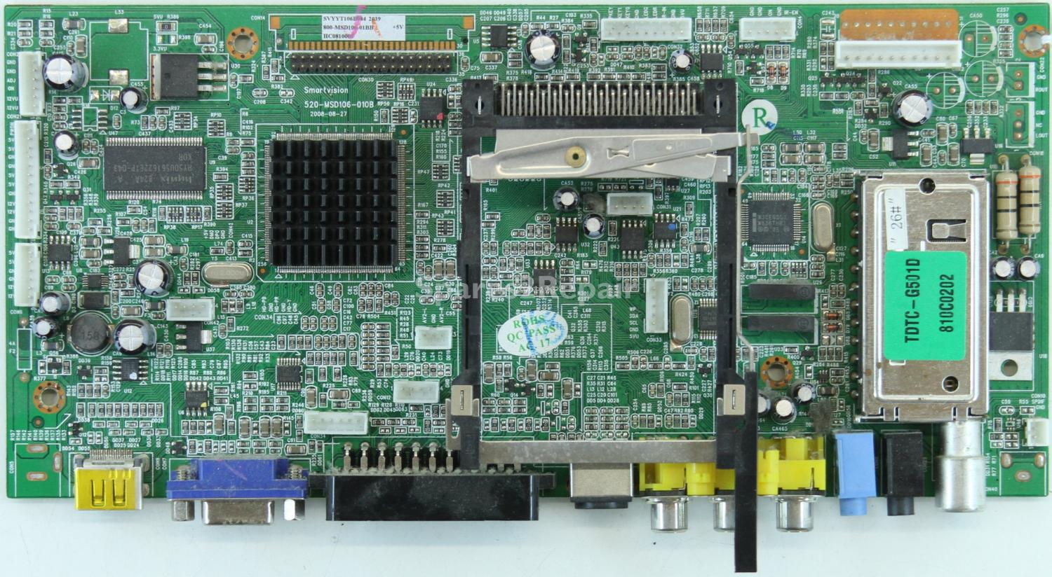 Akura APLDVD1521W-HDID - Main AV - 520-MSD106-010B - 800-MSD106-01BB