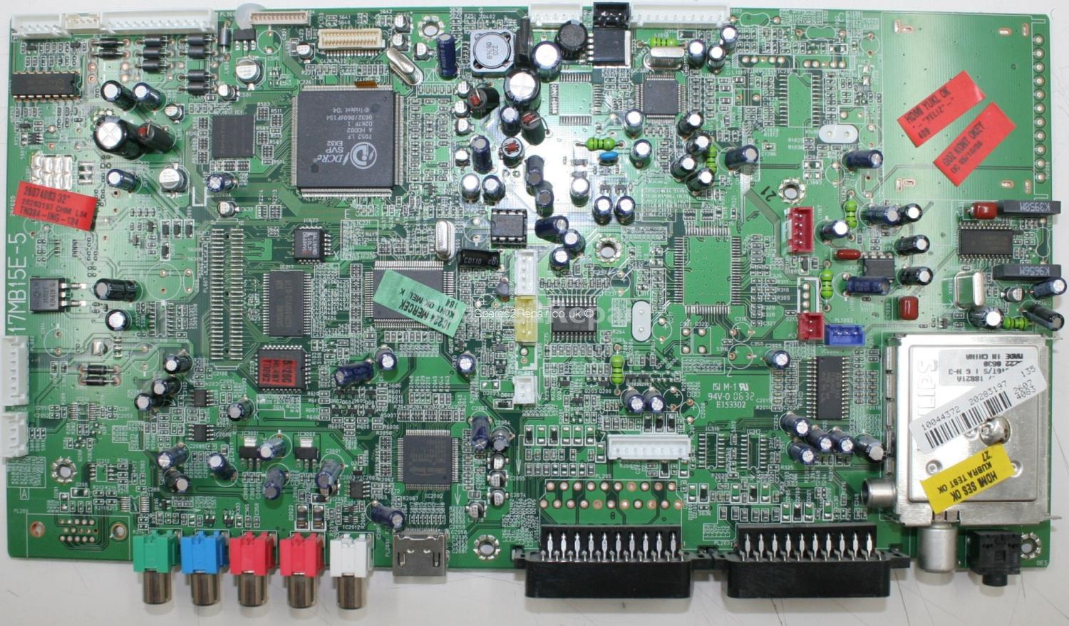 Acoustic Solutions LCD32NK750HDF - Main AV - 17MB15E-5 - Ver E5 - 251005 - 20283197