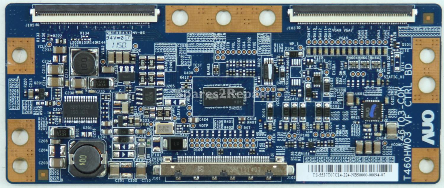 Baird JO37LEDBK - T-Con - 55.37T07.C14 - 46T03-C0K - T460HW03 VF CTRL BD