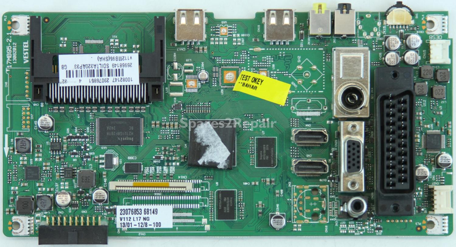 Sharp LC-32LD135K - Main AV - 17MB95-2.1 - 13082012 - 23076851