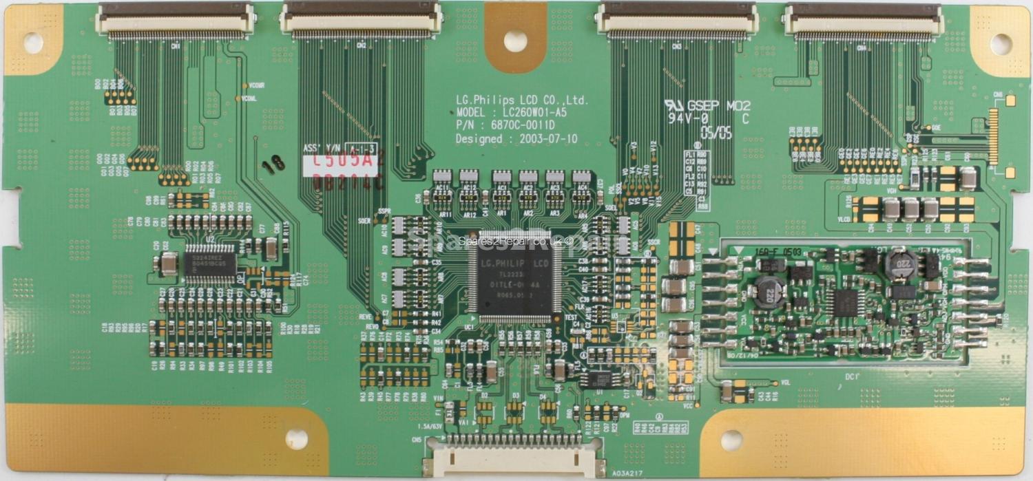 Hitachi 26LD6200 - LVDS - 6871L-0505A - 6870C-0011D - LC260W01-A5