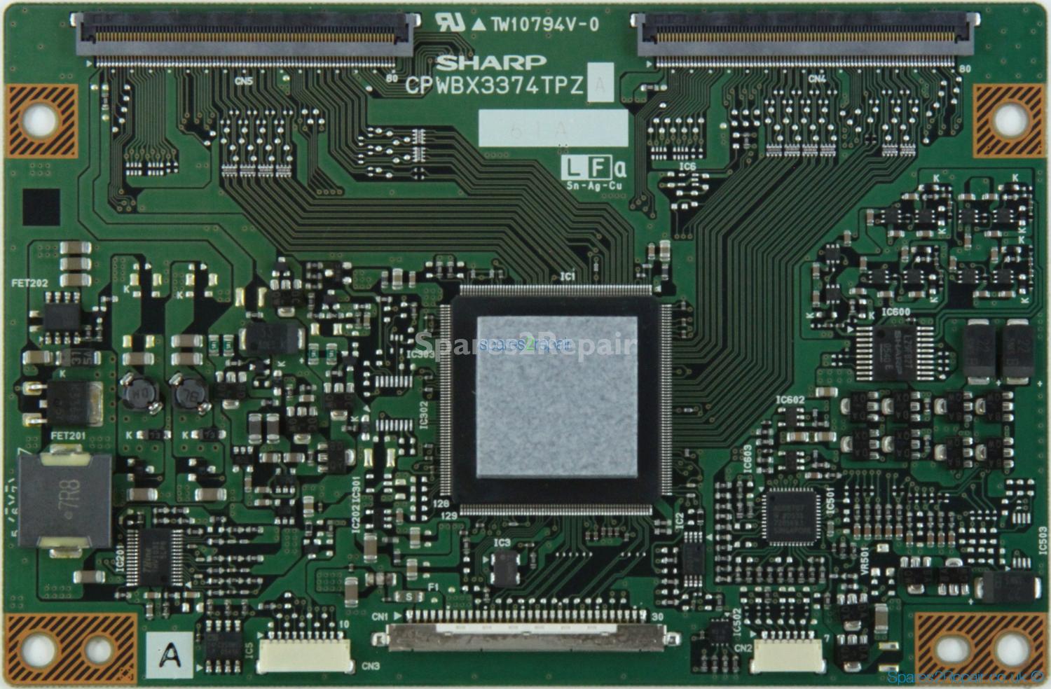 JVC LT-37DM6ZJ - T-Con - CPWBX3374TPZ A