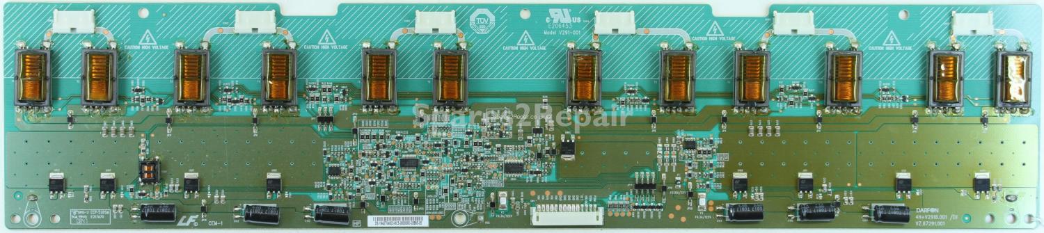 JVC LT-42DR1BJ - Inverter - 19.42T04.003 - 4H+V2918.001 /D1 - VZ.87291.001 - V291-001