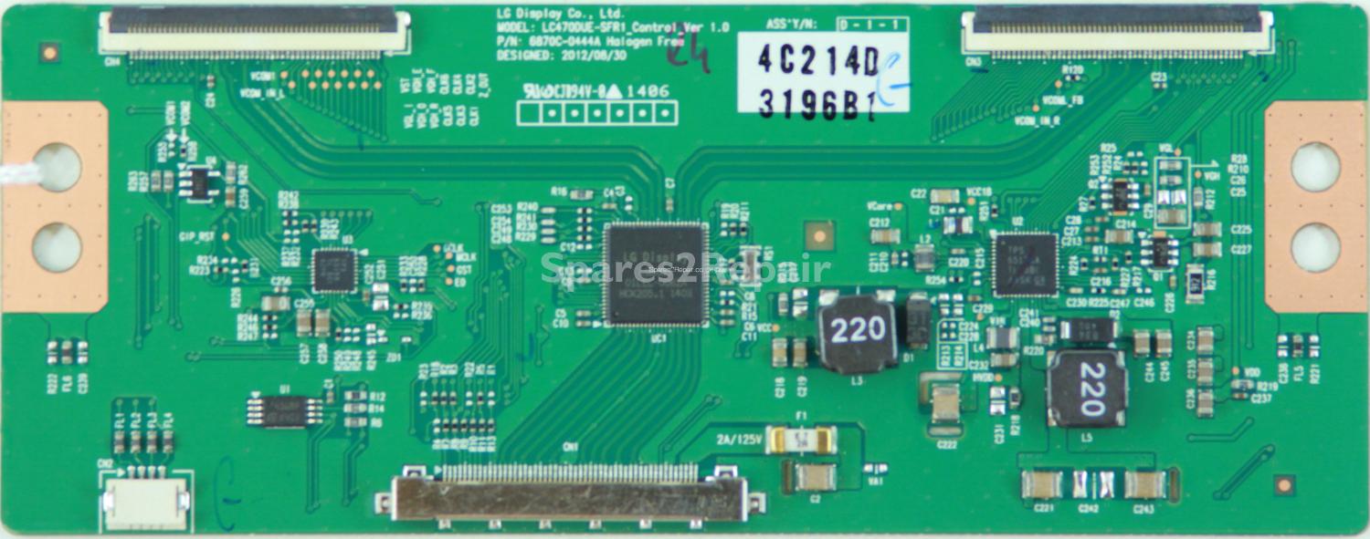 LG 42LA640V - T-Con - 6871L-3196B - 6870C-0444A - LC470DUE-SFR1_Control_Ver 1.0